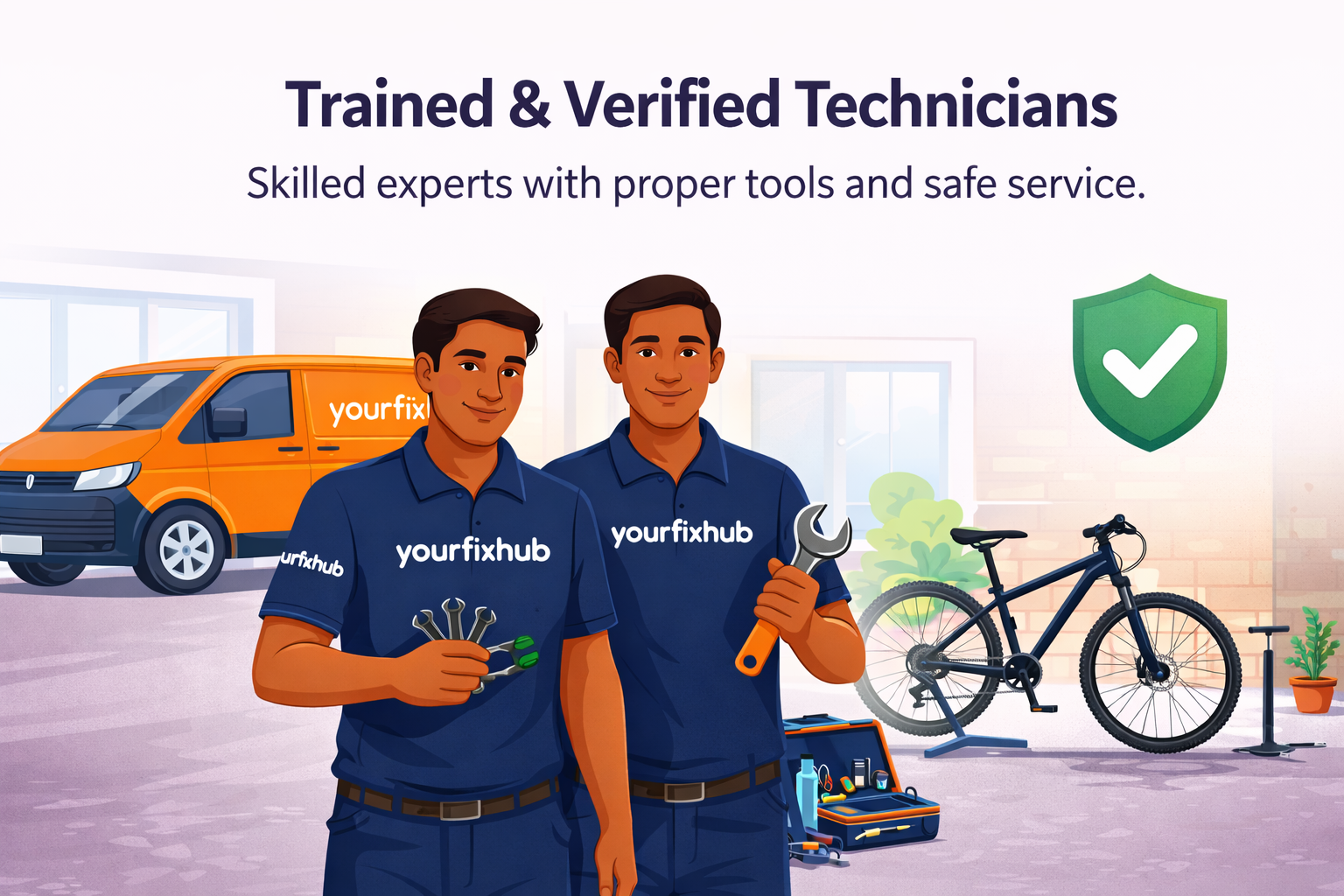Trained & Verified Technicians